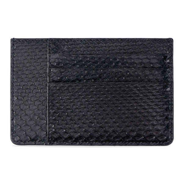 ROYAL CARDHOLDER PYTHON DEEP BLACK