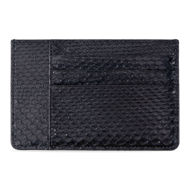 ROYAL CARDHOLDER PYTHON DEEP BLACK