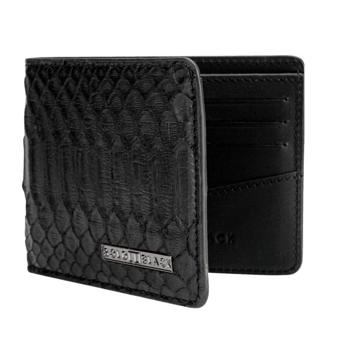 GM WALLET PYTHON JET BLACK