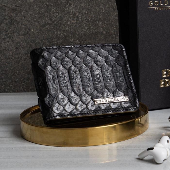 GM WALLET PYTHON JET BLACK